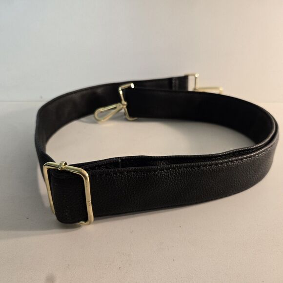 Betsy Johnson Black Weekender Duffle Corgi Print Bag w Adjustable Shoulder Strap - Picture 9 of 11